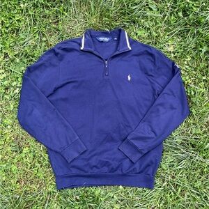 SOLD - Polo Golf Blue Quarter-Zip M
